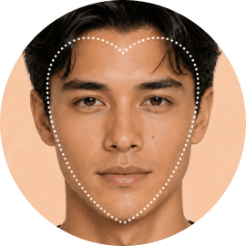 Heart face shape