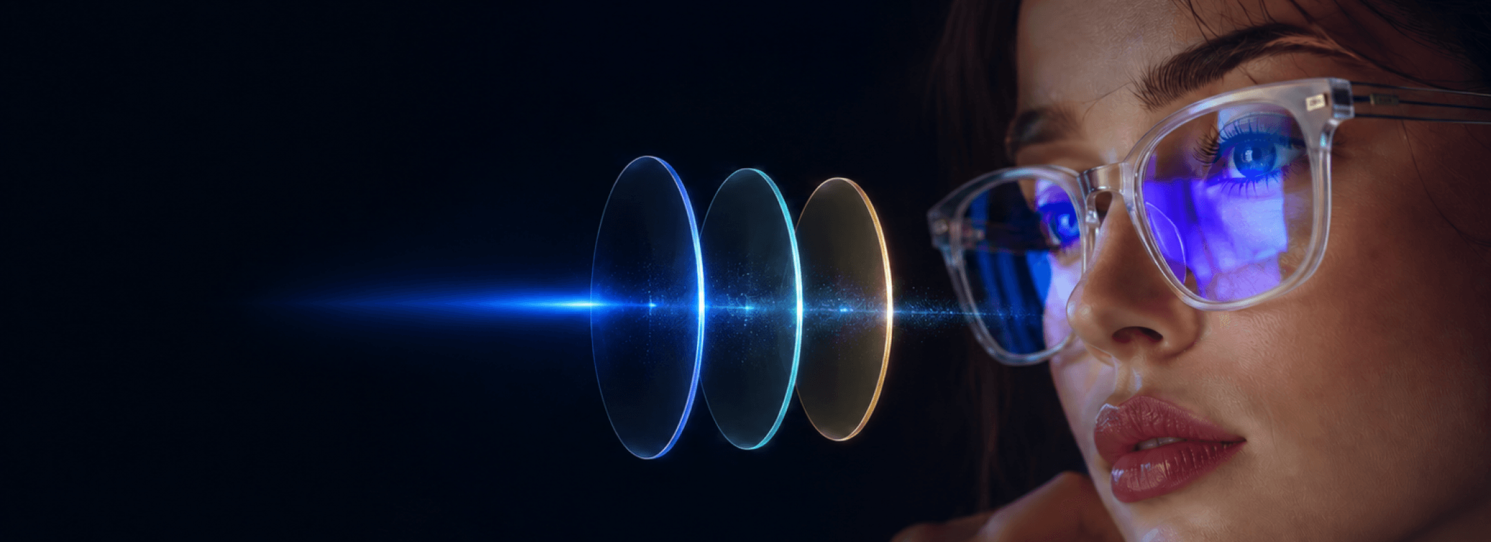 Blue light blocking glasses