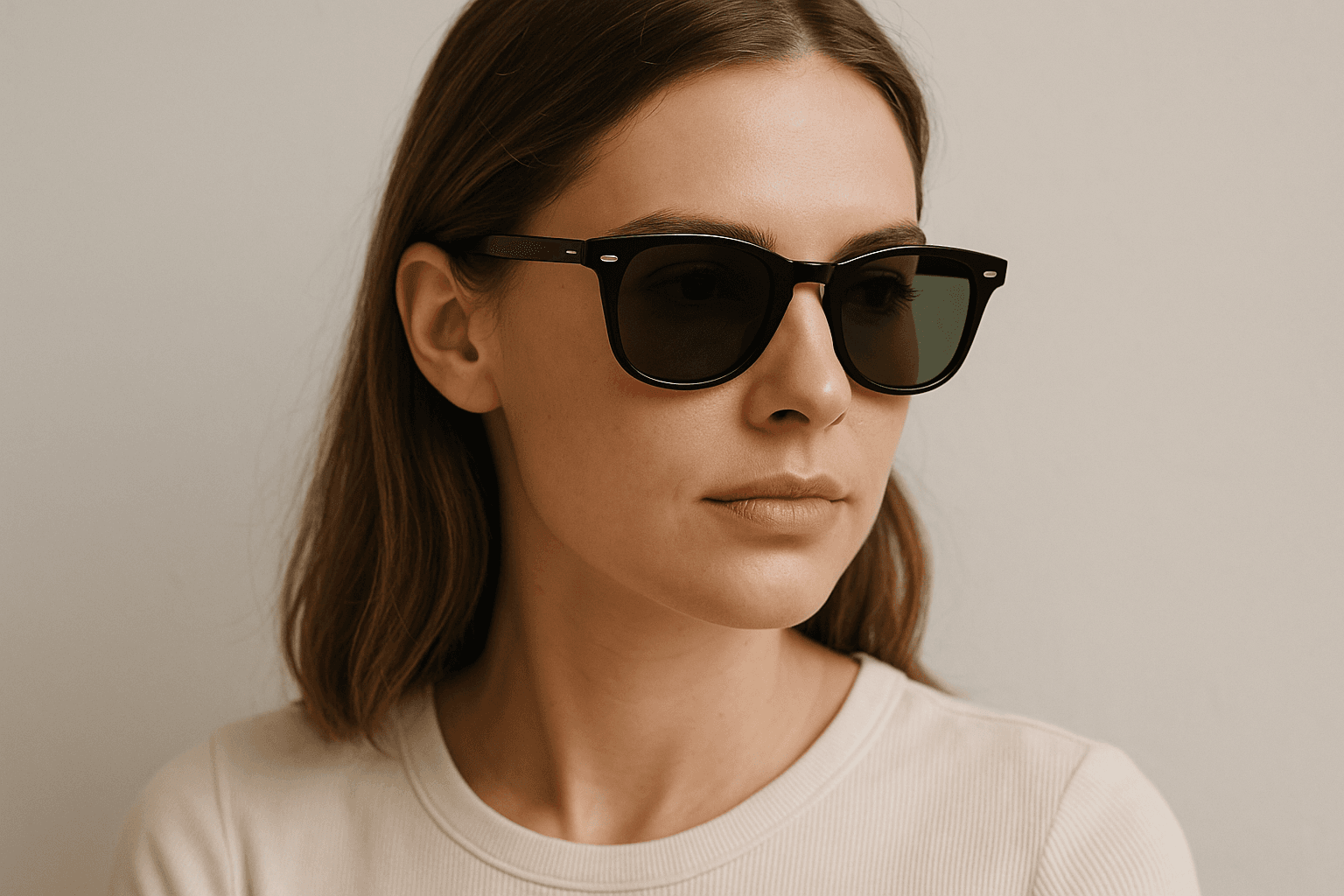 scientific illustration of UV rays being blocked by protective sunglasses lens