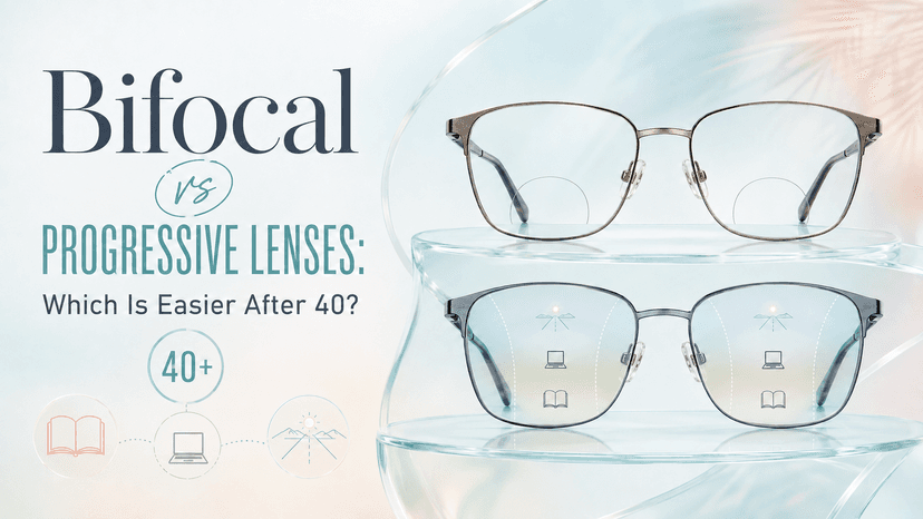 Bifocal vs Progressive Lenses: Which Is Easier After 40?