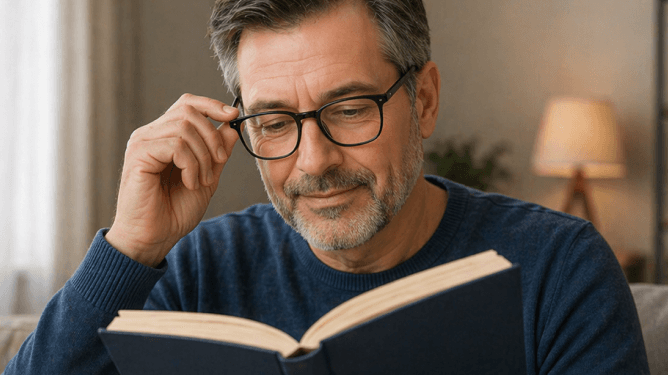 How reading glasses work
