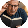 Blurry While Reading