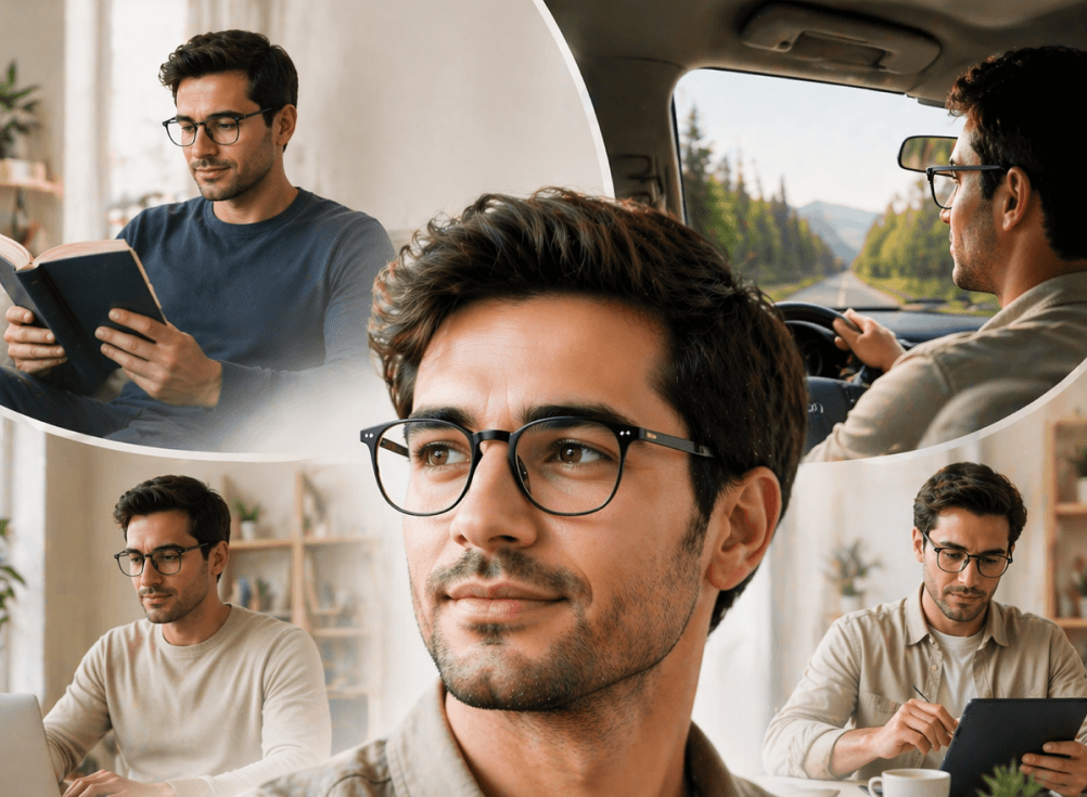 How single vision eyeglasses work