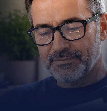 Bifocal glasses