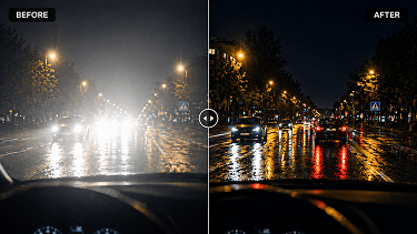 See the difference — before and after