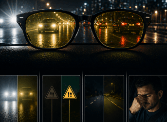 What are night drive glasses