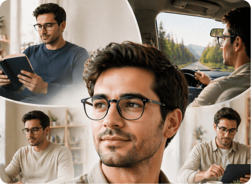 How single vision eyeglasses work