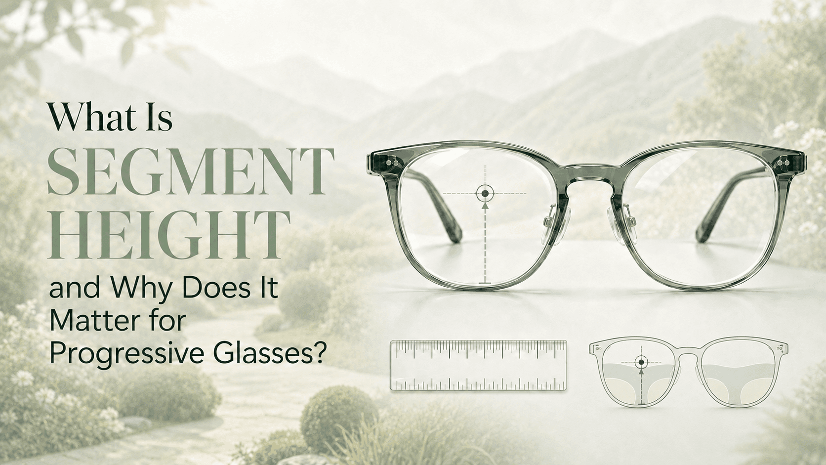What Is Segment Height and Why Does It Matter for Progressive Glasses?