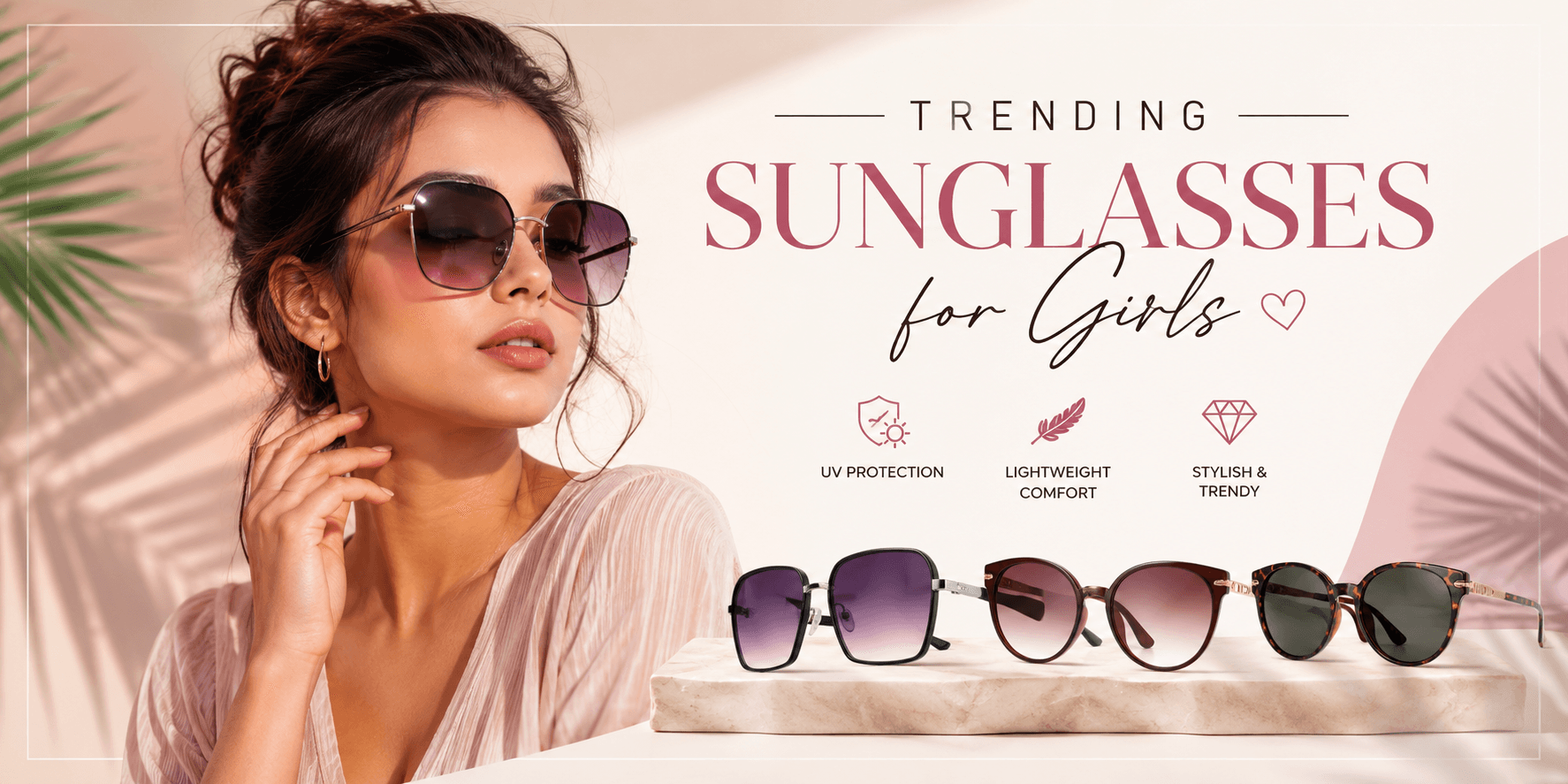 Trending Sunglasses For Girls By Rimloo.com