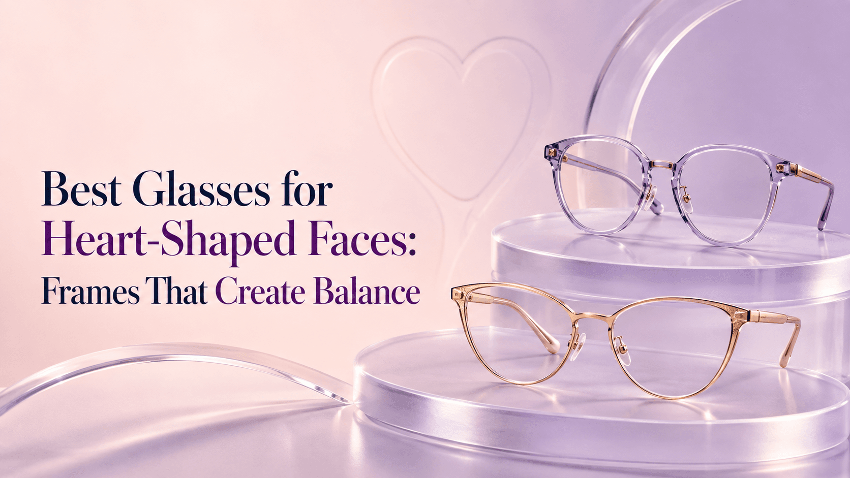 A smiling Indian woman with a heart-shaped face wearing round metal prescription eyeglasses against a clean white background
