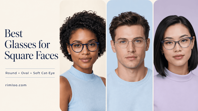 Best glasses for square faces