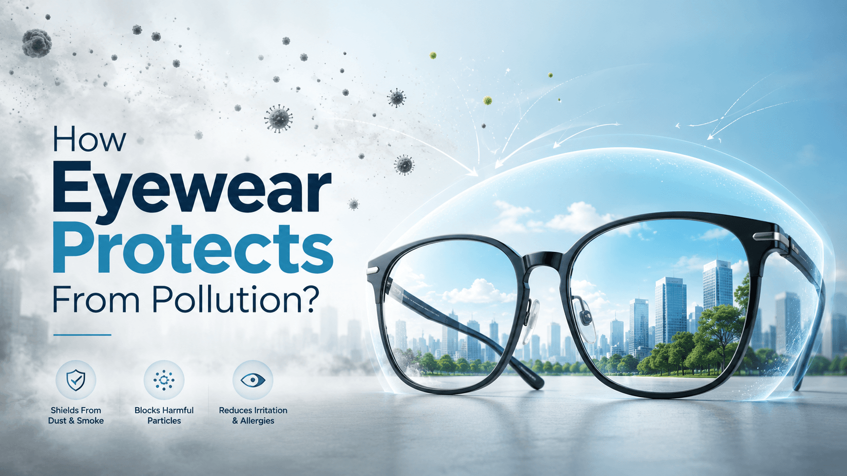 How Eyewear Can Help Protect Your Eyes From Air Pollution