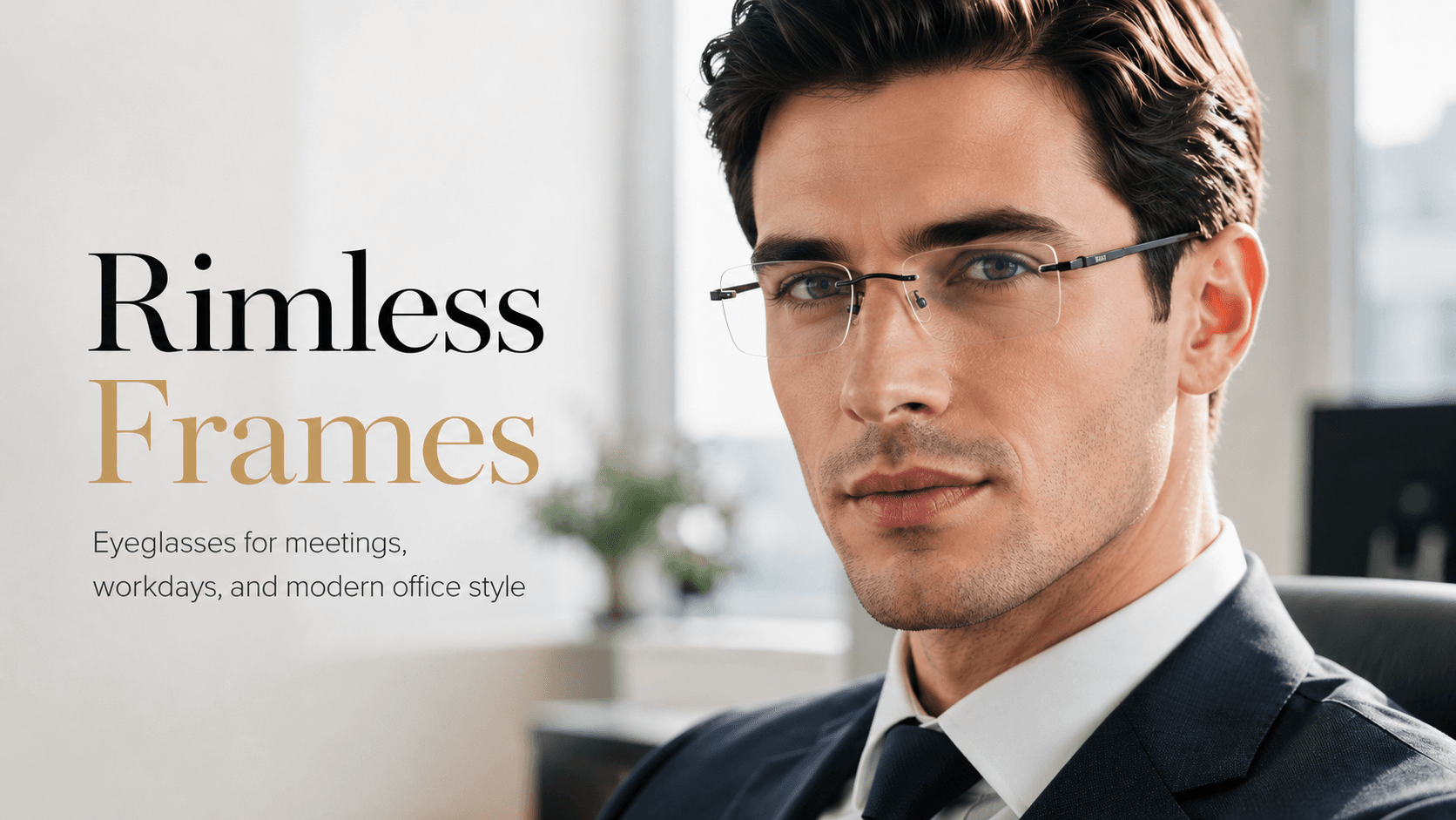 Why Rimless Eyeglass Frames Are Perfect for Professionals
