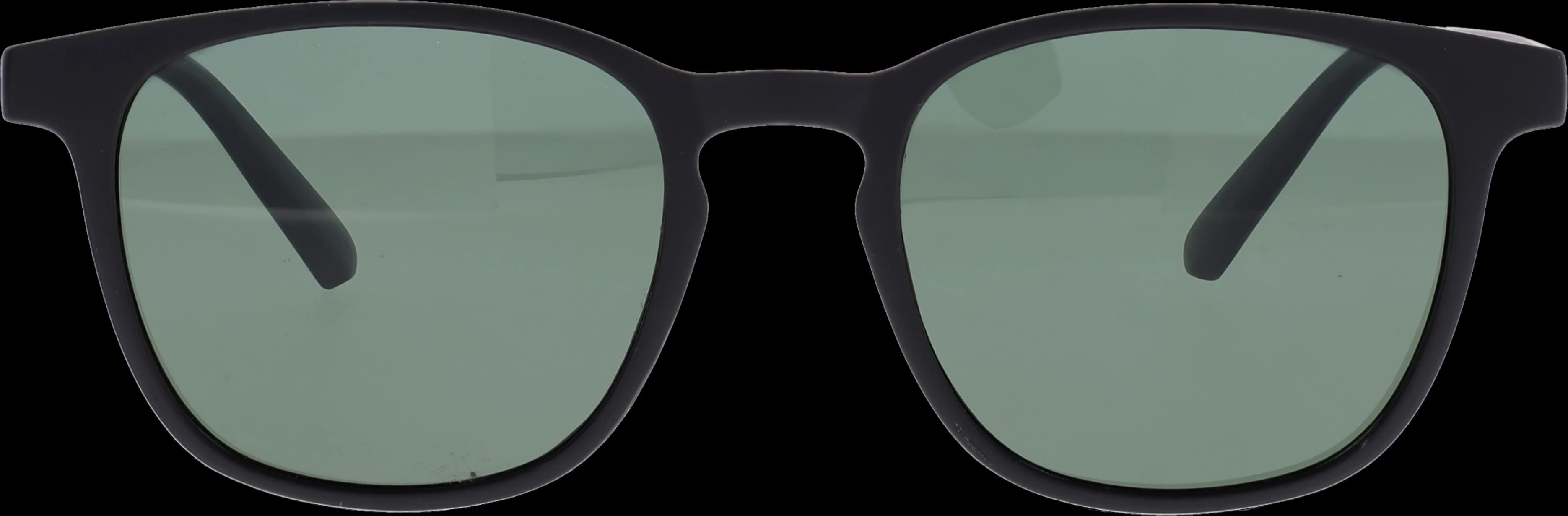 Black Small optical frame front view with arms open
