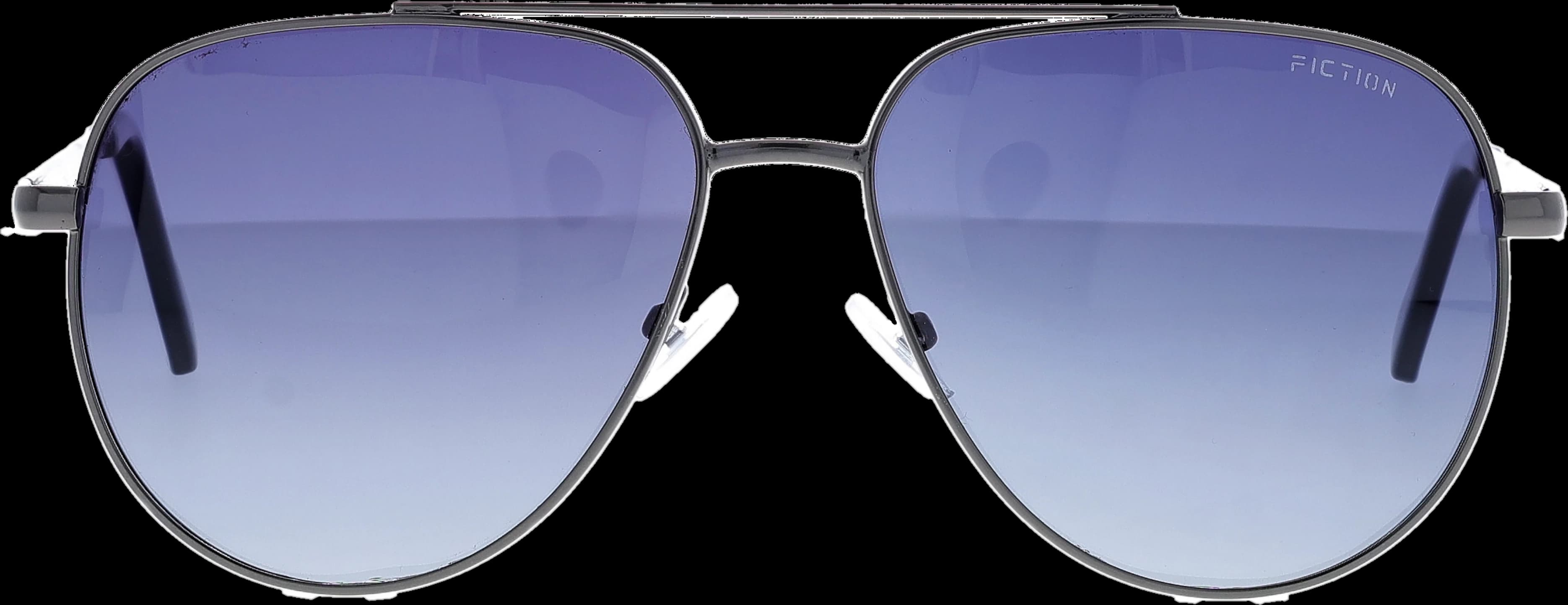 Gun Metal Extra Large optical frame front view with arms open