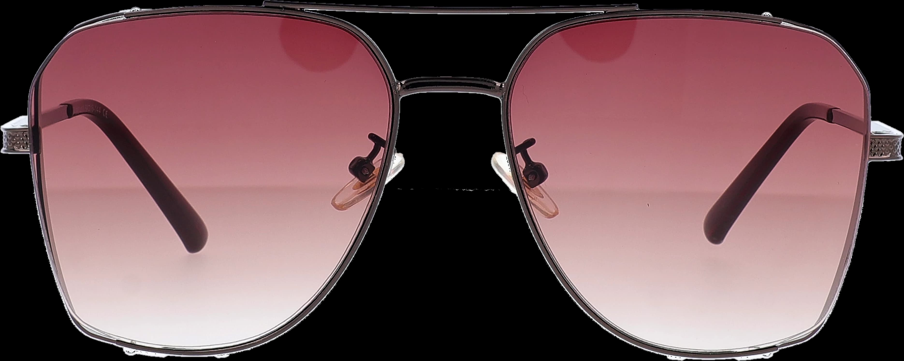 Black Large optical frame front view with arms open